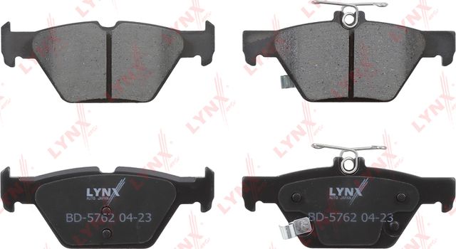 Тормозные колодки LYNXauto задние для Subaru Levorg 2015-2026. Артикул BD-5762