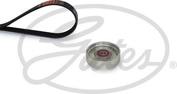 Приводной ремень поликлиновой с роликами (комплект) Gates Micro-V® Kit. Артикул K066PK1113