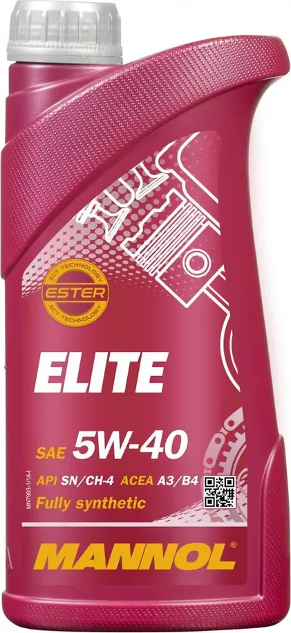 Масло моторное ELITE 5w40 (1л) (Mannol) Mannol. Артикул 1005