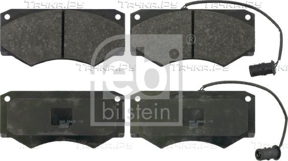 Тормозные колодки Febi Bilstein передние для IVECO Daily I 1985-1989. Артикул 16333