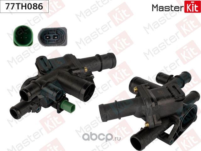 77TH086 Термостат\ Skoda Octavia A5 (04-)/Octavia (96-)/VW Golf IV (97-) 105°C (Master KIT). Артикул 77th086