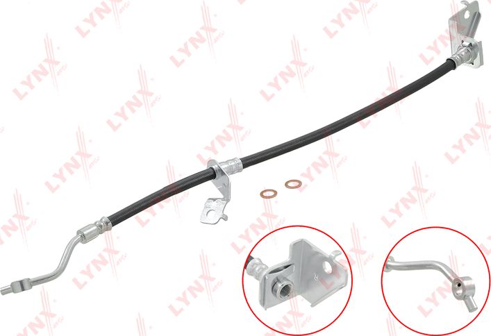 Тормозной шланг LYNXauto. Артикул BL-4219