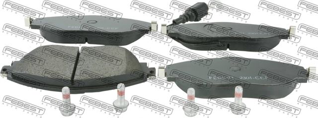 Тормозные колодки Febest. Артикул 2301-CCF