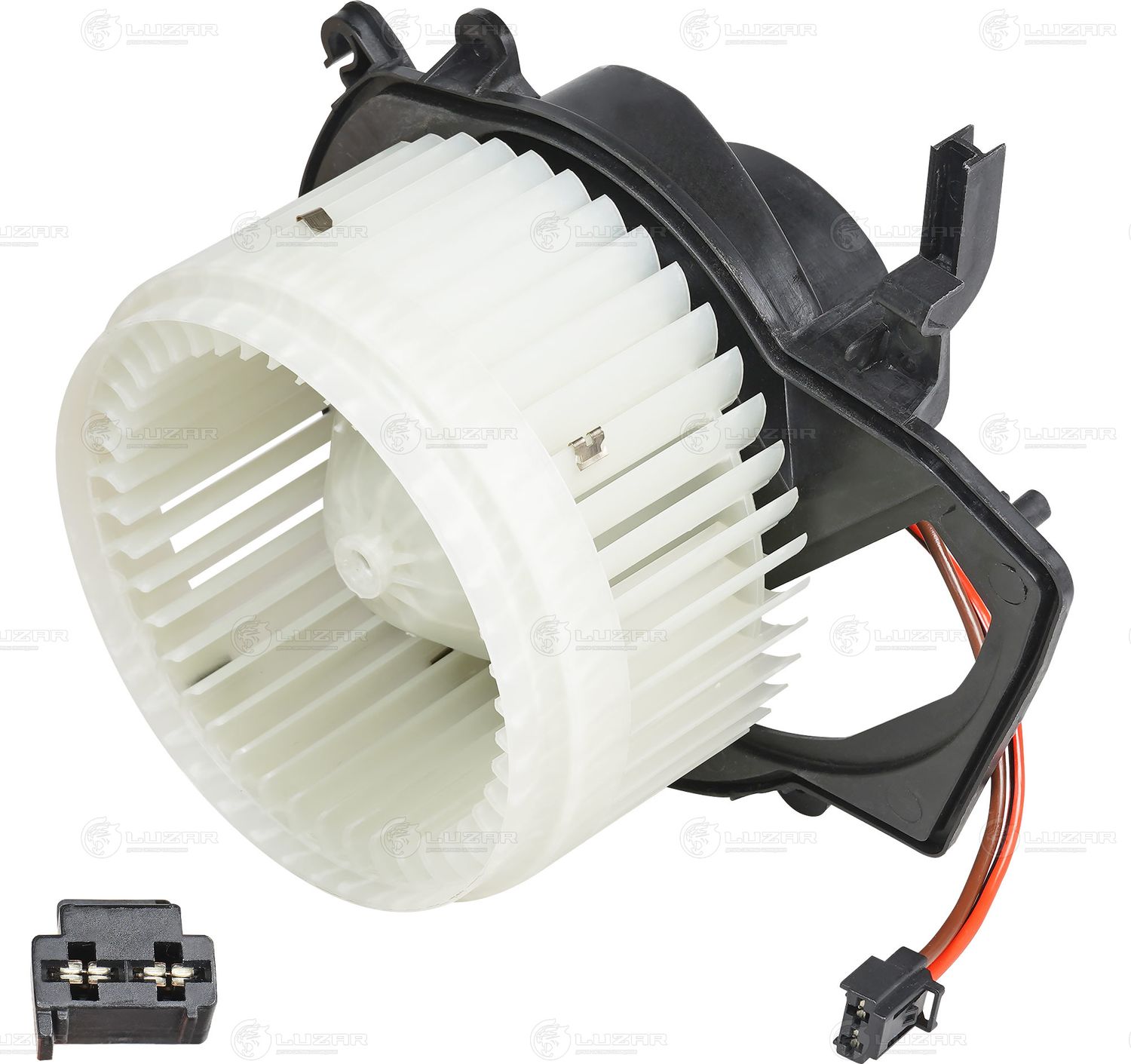 Вентилятор, мотор печки (отопителя) салона Luzar. Артикул LFh 1543