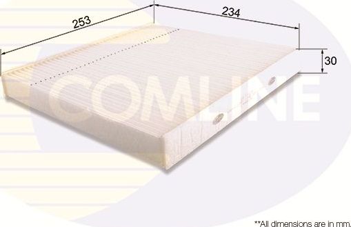 Салонный фильтр Comline. Артикул EKF328