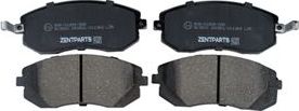 Тормозные колодки Zentparts. Артикул Z07292