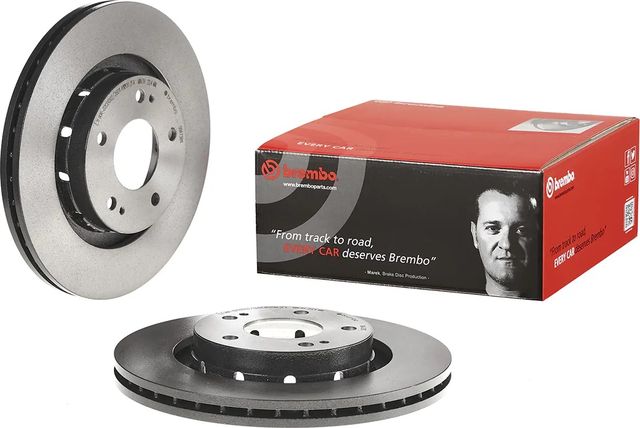 Тормозной диск Brembo PRIME LINE - UV Coated. Артикул 09.A738.11