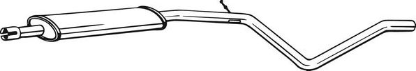 Глушитель Bosal. Артикул 286-113