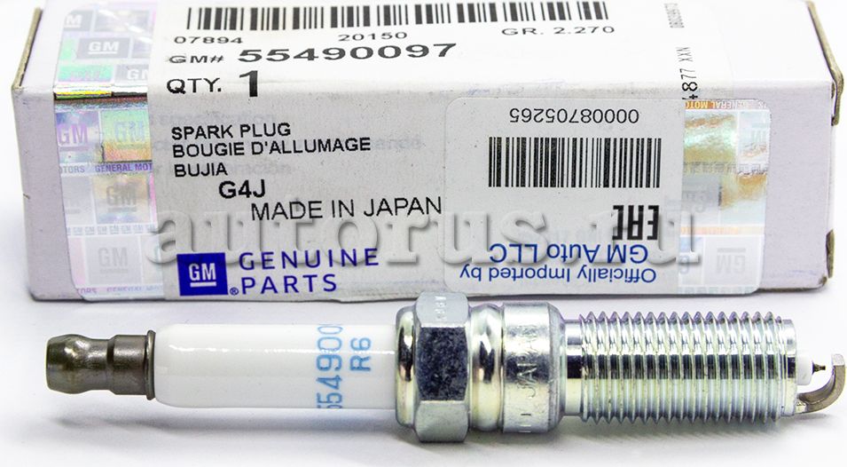 Свеча зажигания General Motors. Артикул 55490097