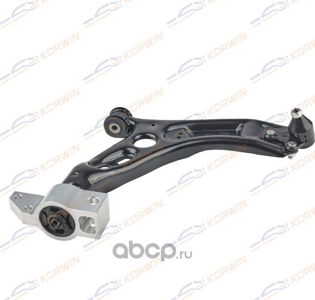 Рычаг подвески передней (с шаровой) L (гарантия 1 год/30т.км) (Korwin) Korwin. Артикул KWAB0008R
