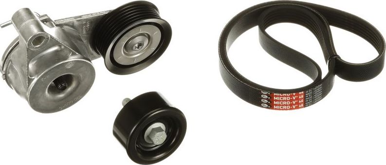 Приводной ремень поликлиновой с роликами (комплект) Gates Micro-V®. Артикул K026PK1780