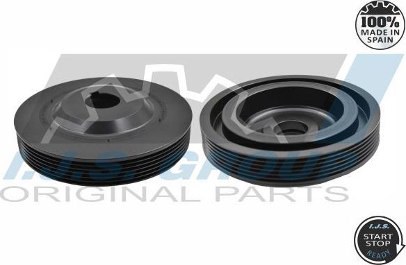 Шкив коленвала IJS Group. Артикул 17-1104