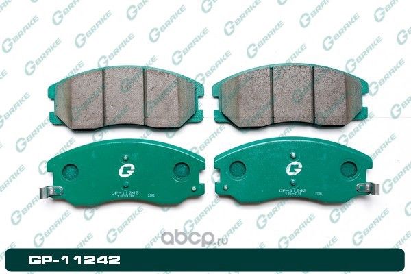 Колодки тормозные дисковые (G-Brake). Артикул GP11242