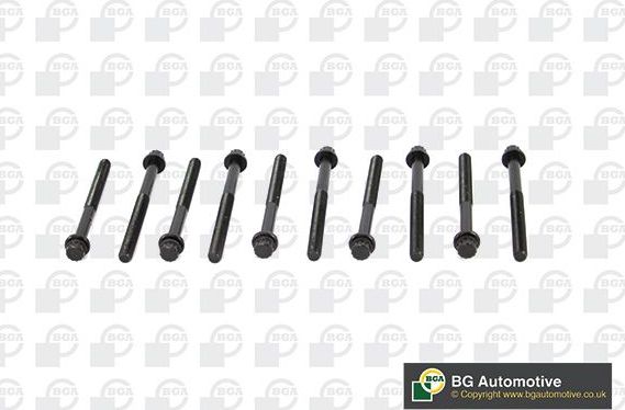 Комплект болтов ГБЦ BGA для Kia Sportage IV 2015-2022. Артикул BK1318