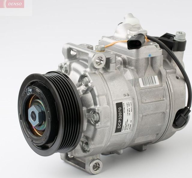 Компрессор кондиционера Denso для Volkswagen Amarok I 2010-2012. Артикул DCP32070