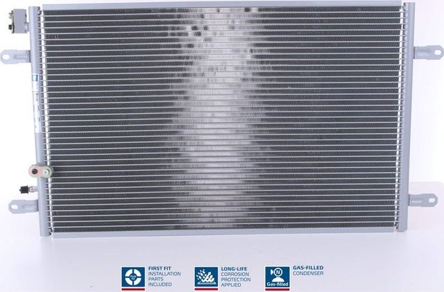 Радиатор кондиционера (конденсатор) Nissens (алюминий) для Audi A6 III (C6) 2004-2011. Артикул 94695