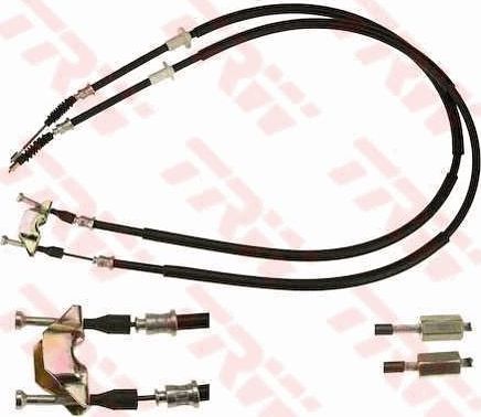 Трос ручника (тросик ручного тормоза) TRW. Артикул GCH2516