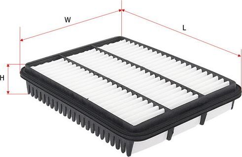 Воздушный фильтр Sakura для Toyota Sequoia I 2000-2007. Артикул A-1174