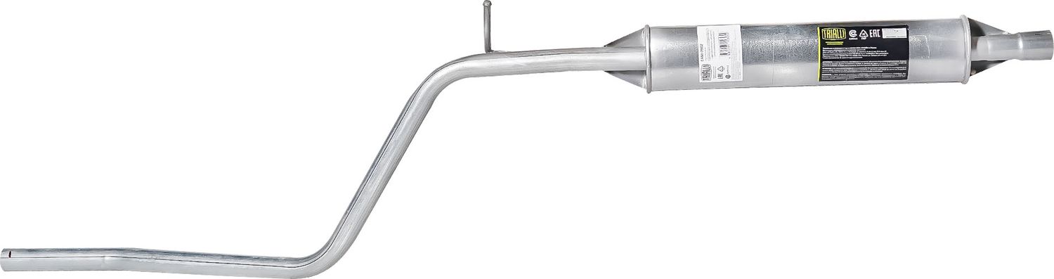 Глушитель (средняя часть) Trialli. Артикул EAM 0902