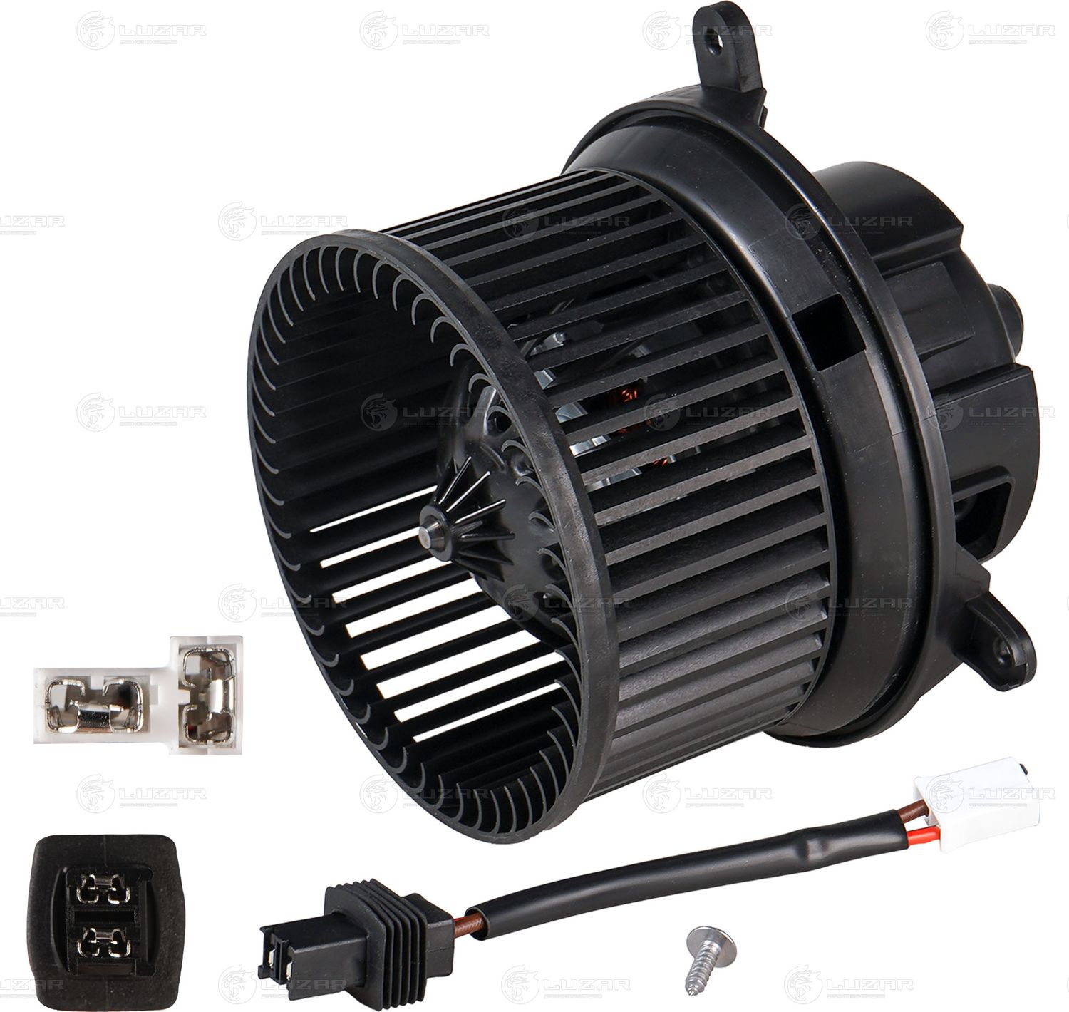 Вентилятор, мотор печки (отопителя) салона Luzar. Артикул LFh 1537