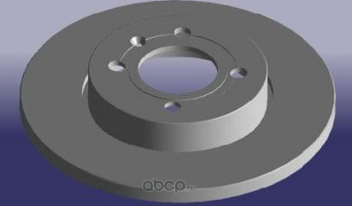 Тормозной диск Chery. Артикул A113501075