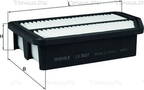 Воздушный фильтр Mahle для Hyundai i30 III 2013-2026. Артикул LX 3537