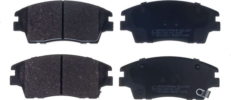 Тормозные колодки Denckermann. Артикул B111497