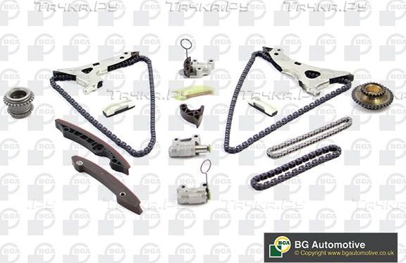 Цепь ГРМ BGA для Mercedes-Benz GLS I (X166) 2015-2019. Артикул TC5604FK