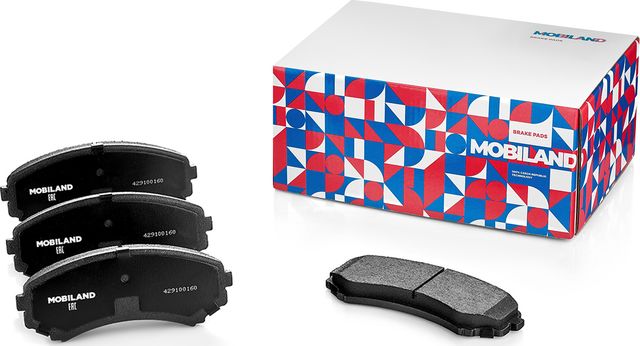 Тормозные колодки Mobiland. Артикул 429100160