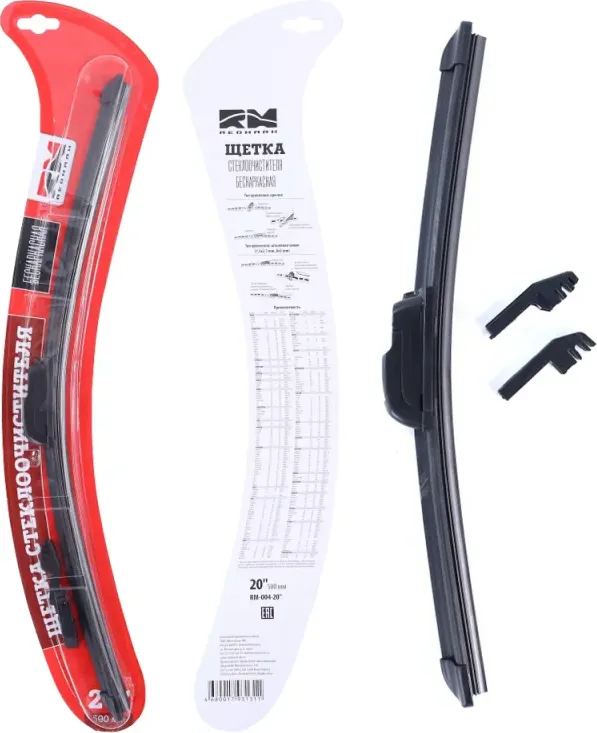 Щетка стеклоочистителя 500 мм (бескаркасная) RedMark Redmark. Артикул RM00420