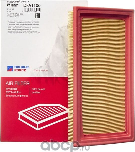 Фильтр воздушный doubleforce (Double Force). Артикул DFA1106