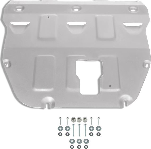 Защита алюминиевая Rival для картера и КПП Hyundai Sonata VIII DN8 2019-2026. Артикул 333.2383.1
