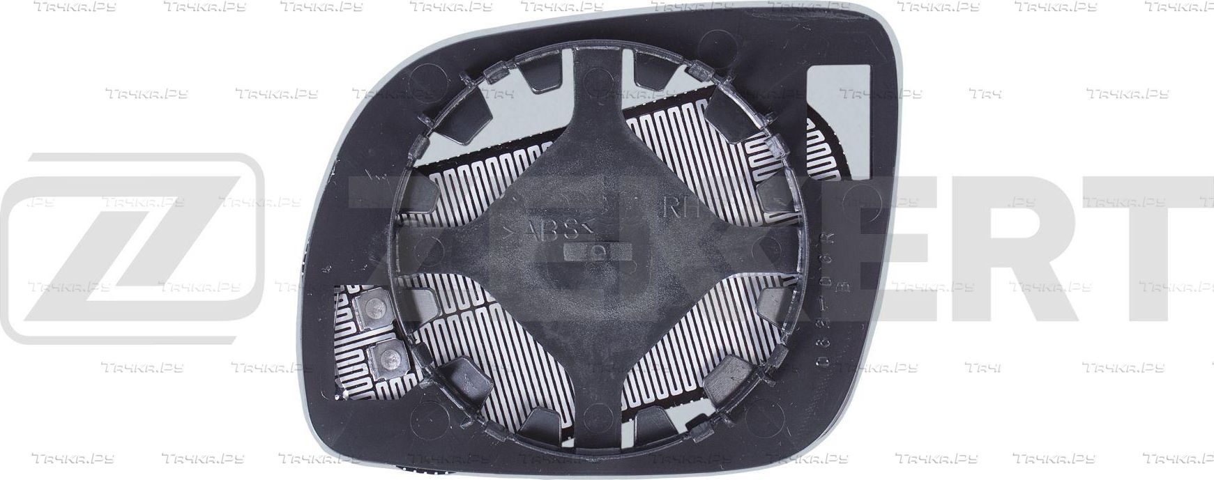 Зеркальное стекло бокового зеркала Zekkert правое для Volkswagen Golf IV 1997-2006. Артикул SP-1133
