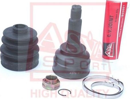 Шрус наружный (граната) Asva передний для Mazda 323 III (BF) 1989-1994. Артикул MZ-26