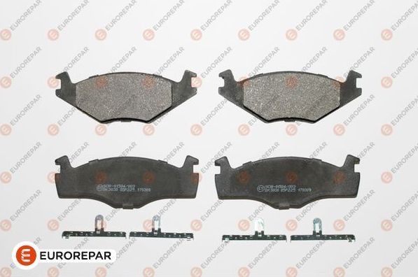 Тормозные колодки Eurorepar. Артикул 1617248080