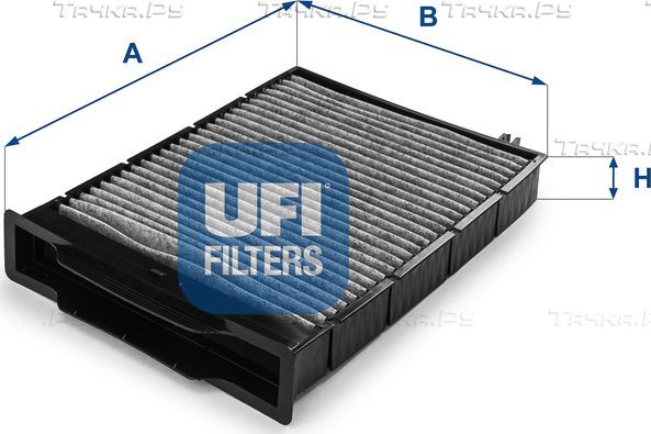 Салонный фильтр UFI для Renault Megane II 2002-2012. Артикул 54.201.00