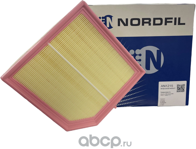 Фильтр воздушный VOLVO XC40  GEELY Monjaro (KX11)  GEELY Tugella (Nordfil). Артикул an1215