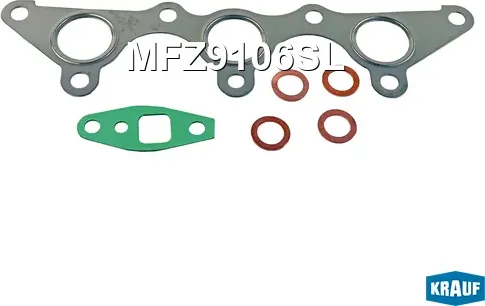 Комплект прокладок турбокомпрессора Krauf. Артикул MFZ9106SL