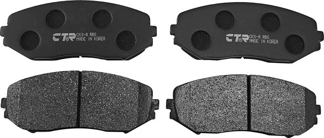 Тормозные колодки CTR. Артикул GK0948
