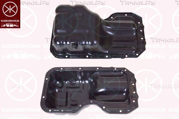 Масляный поддон картера двигателя Klokkerholm (сталь) для Mazda 2 II (DE) 2007-2015. Артикул 3476473