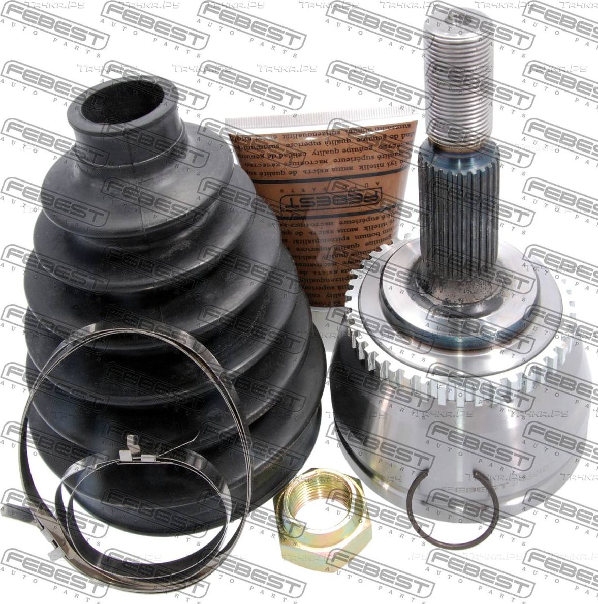 Шрус наружный (граната) Febest передний для Volvo S80 I 1999-2006. Артикул 2710-S40A43