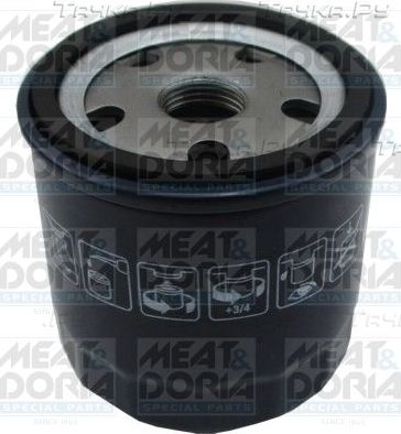 Масляный фильтр Meat & Doria для Audi A3 III (8V) 2012-2026. Артикул 15583
