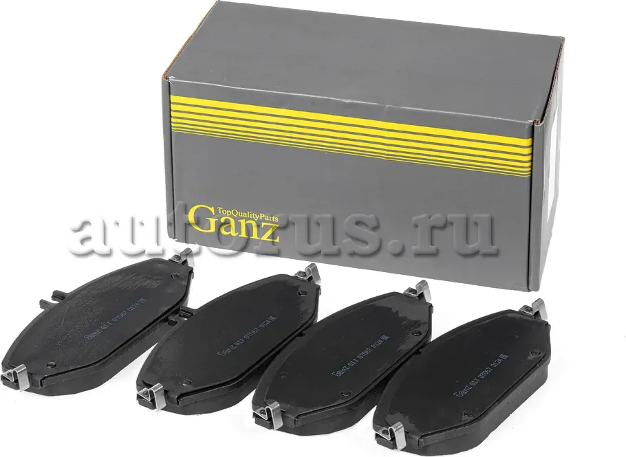 Колодки передние GANZ GIJ07067 Ganz. Артикул GIJ07067