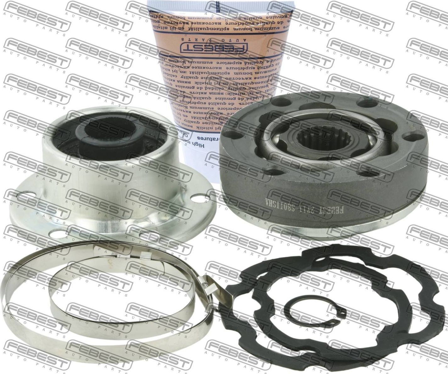 Крестовина карданного вала Febest. Артикул 2711-S80IISHA