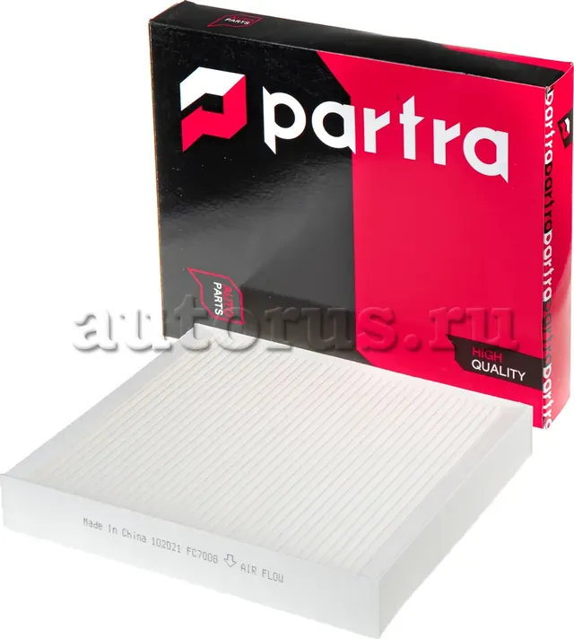 Фильтр салона стандарт (Partra). Артикул FC7008