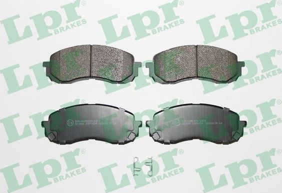 Тормозные колодки LPR. Артикул 05P1454