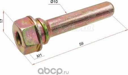 Направляющая суппорта зад верхняя KIA CEED 07- (SAT). Артикул ST582211H000