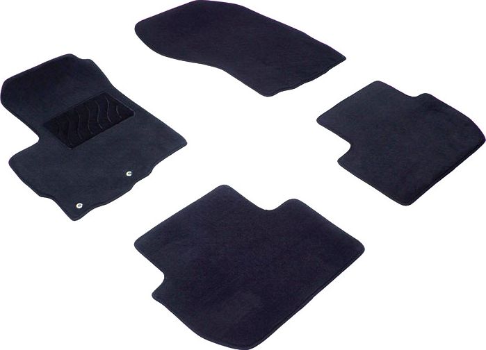 Коврики текстильные Seintex на нескользящей основе для салона Mitsubishi Outlander XL 2006-2012. Артикул 82763