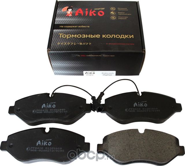 Колодки IVECO Daily VI, MERCEDES-BENZ Sprinter, Vito (2003-) передние (Aiko). Артикул PF0410