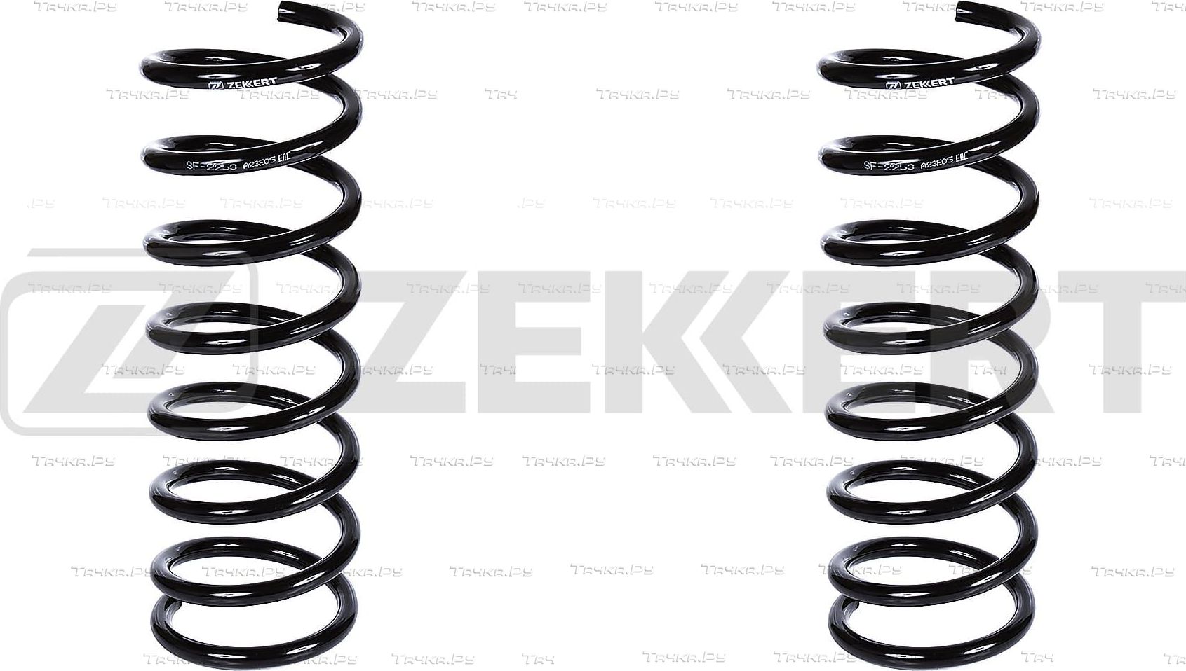 Пружина подвески Zekkert задняя для Ford Mondeo III 2000-2007. Артикул SF-2253